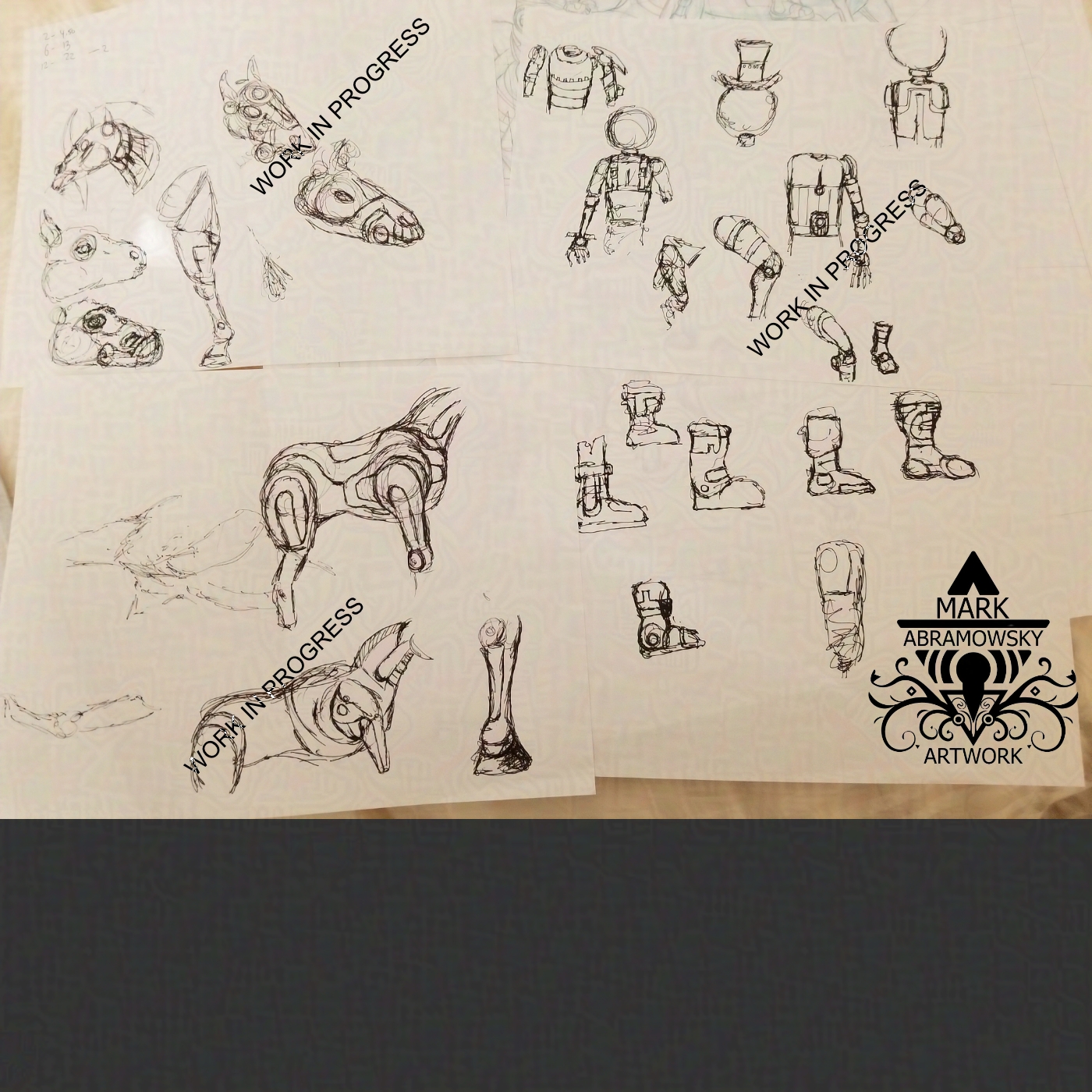 Chrome Cowboys Work in Progress Image 1