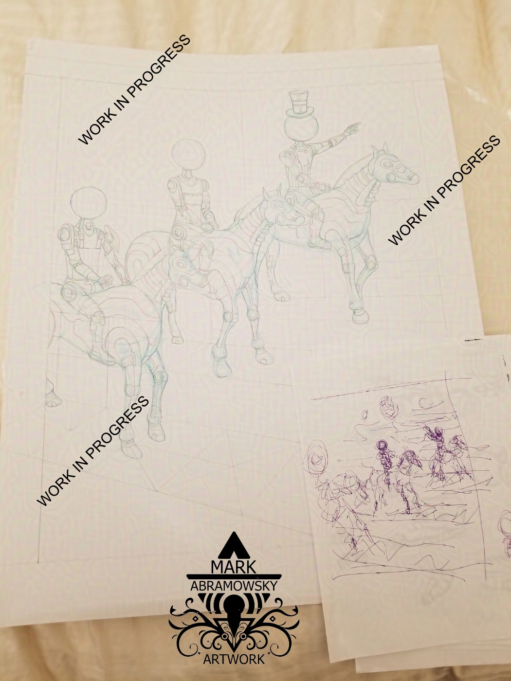 Chrome Cowboys Work in Progress Image 2