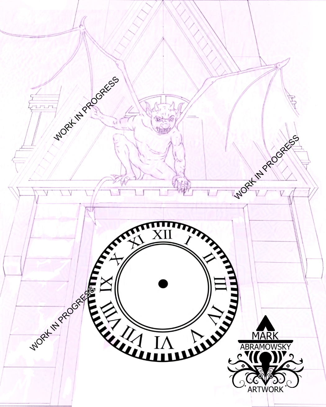 Gargoyle Work in Progress Image 1