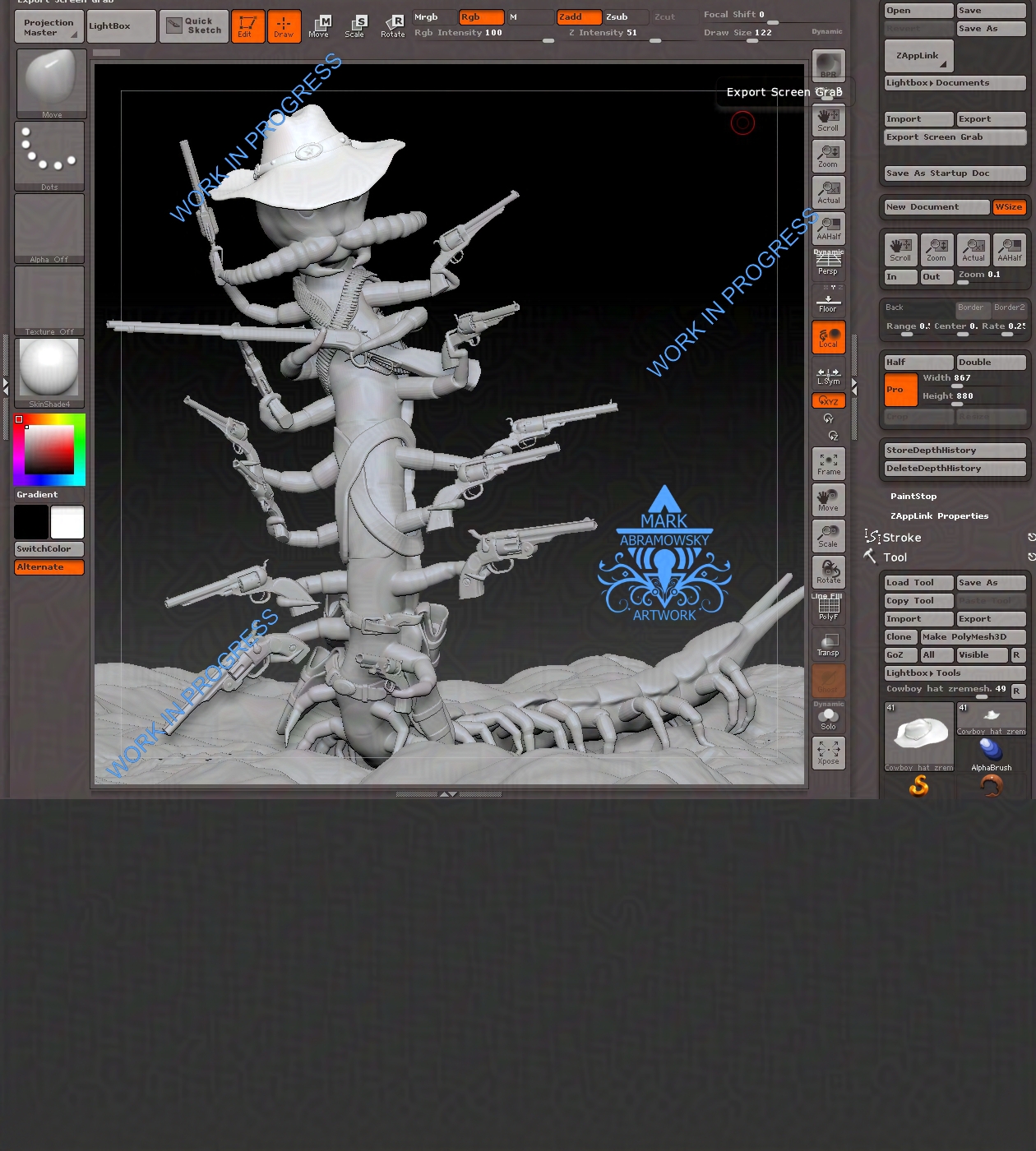 Pistol Pede Work in Progress Image 2