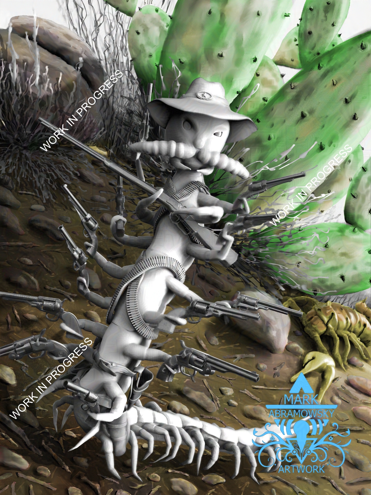 Pistol Pede Work in Progress Image 3