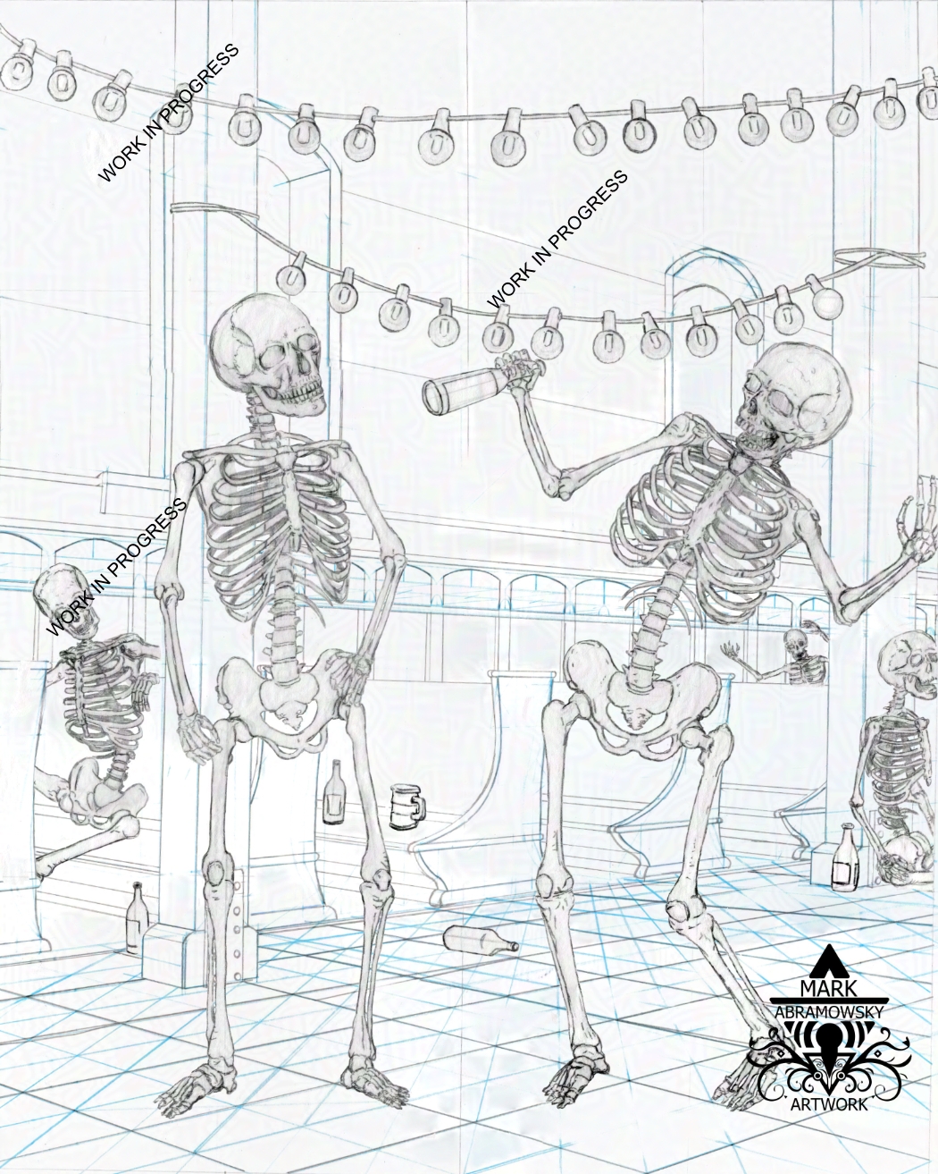 Chrome Cowboys Work in Progress Image 1