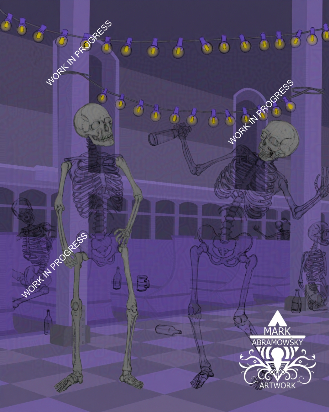 Chrome Cowboys Work in Progress Image 2