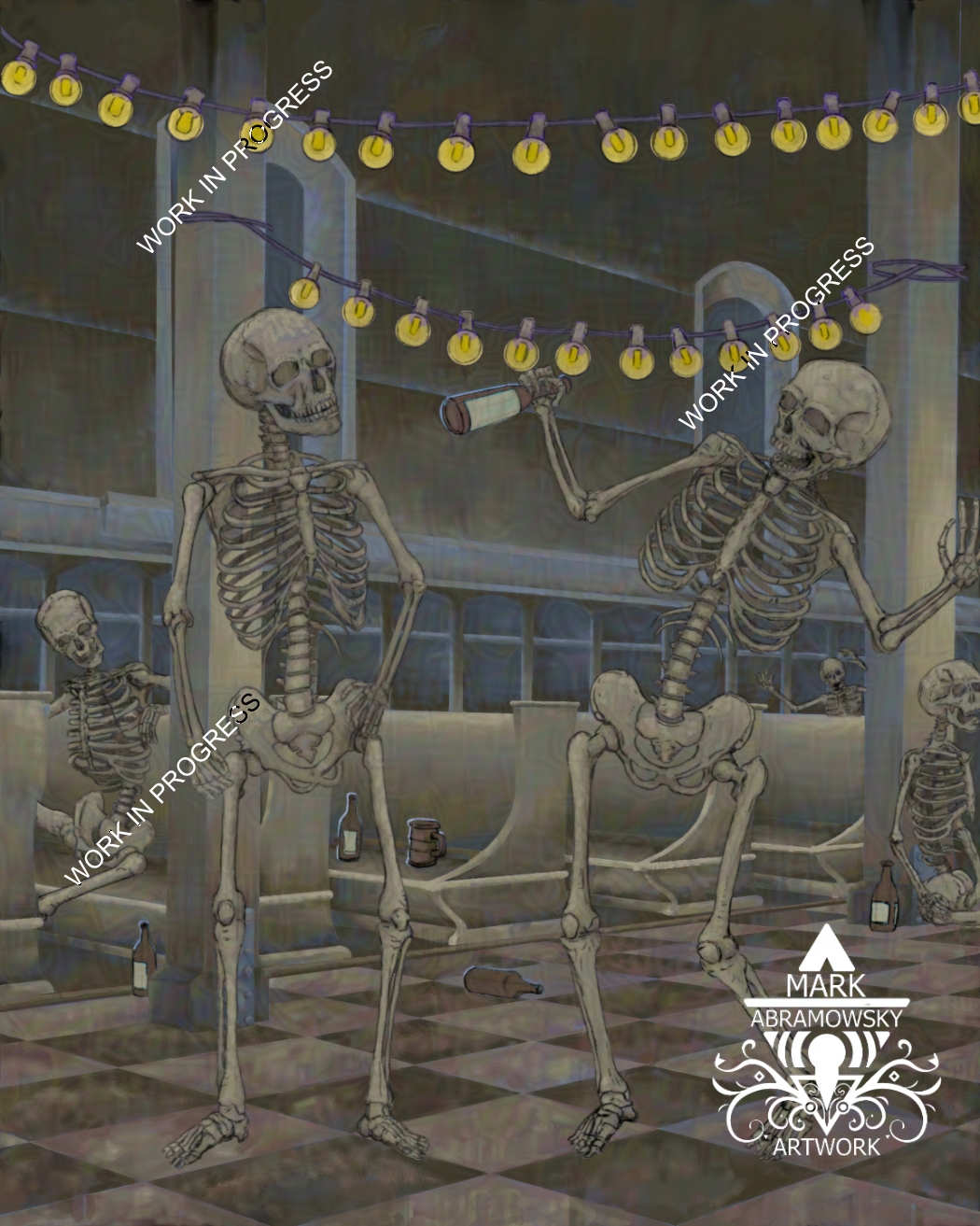 Chrome Cowboys Work in Progress Image 3